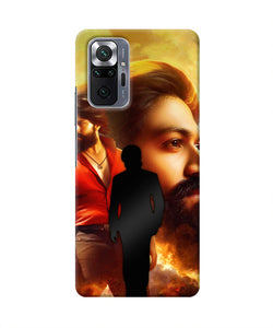 Rocky Bhai Walk Redmi Note 10 Pro Max Real 4D Back Cover