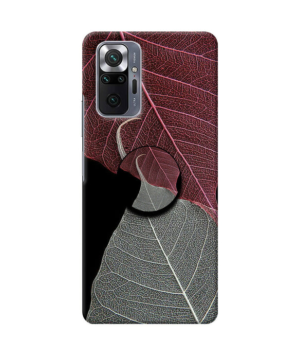 Leaf Pattern Redmi Note 10 Pro Max Pop Case