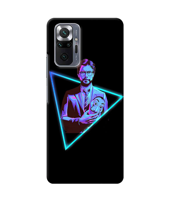 Money Heist Professor In Pub Redmi Note 10 Pro Max Back Cover