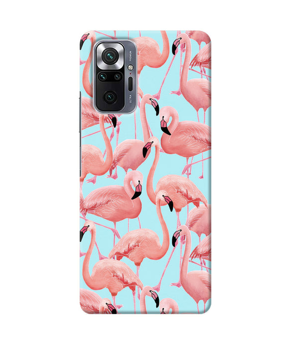 Abstract sheer bird print Redmi Note 10 Pro Max Back Cover