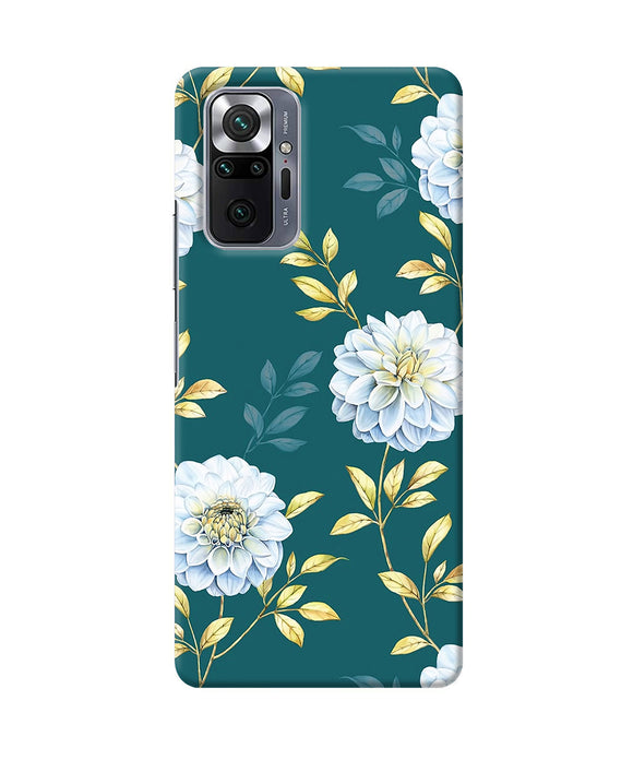 Flower canvas Redmi Note 10 Pro Max Back Cover