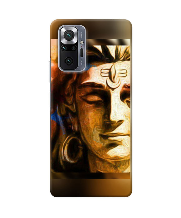 Shiva painting Redmi Note 10 Pro Max Back Cover