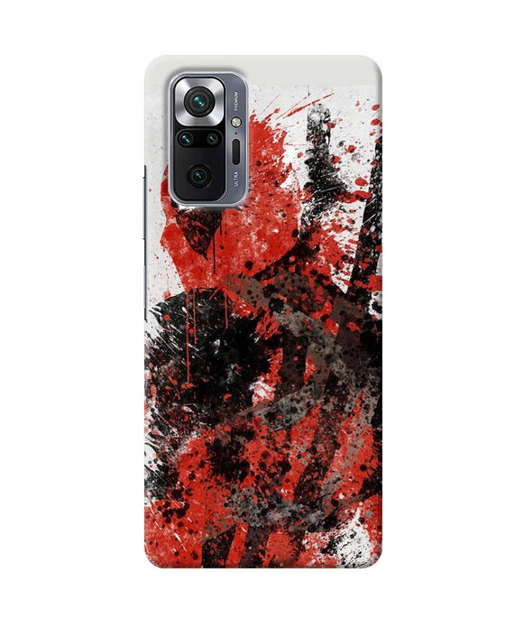 Deadpool rugh sketch Redmi Note 10 Pro Max Back Cover