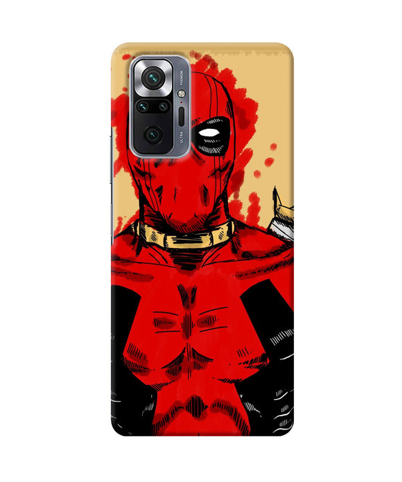 Blooded deadpool Redmi Note 10 Pro Max Back Cover