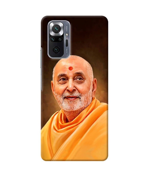 Pramukh swami painting Redmi Note 10 Pro Max Back Cover