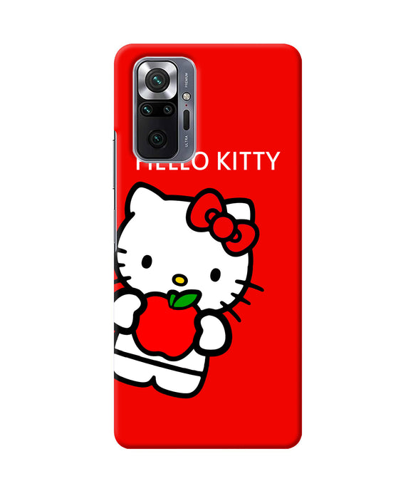 Hello kitty red Redmi Note 10 Pro Max Back Cover