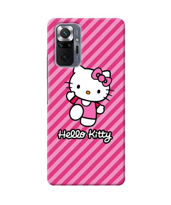 Hello kitty pink Redmi Note 10 Pro Max Back Cover