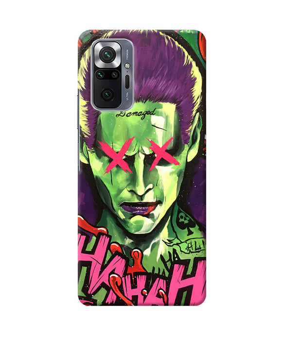 Damaged joker anim Redmi Note 10 Pro Max Back Cover