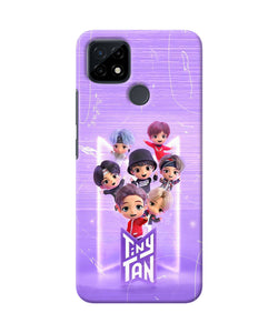 BTS Tiny Tan Realme C21 Back Cover