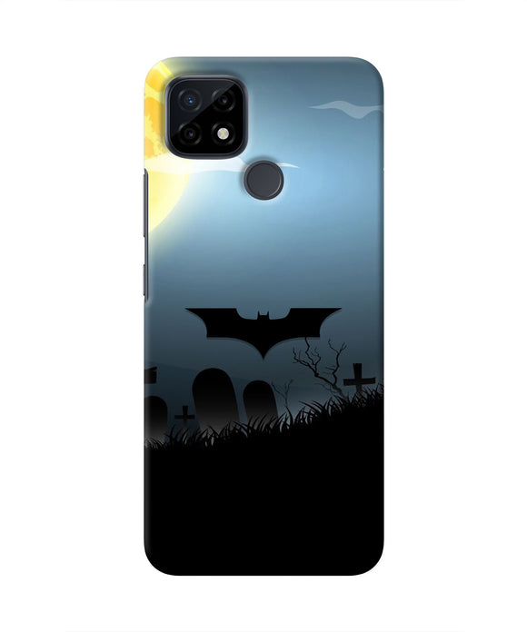 Batman Scary cemetry Realme C21 Real 4D Back Cover