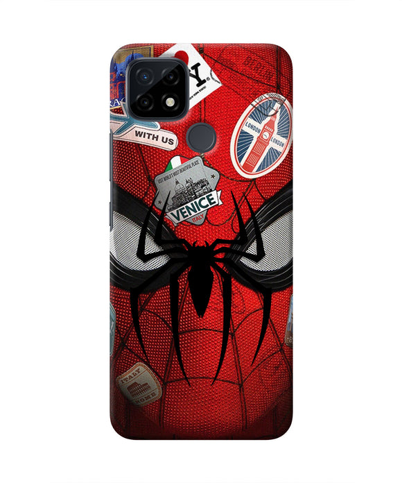 Spiderman Far from Home Realme C21 Real 4D Back Cover