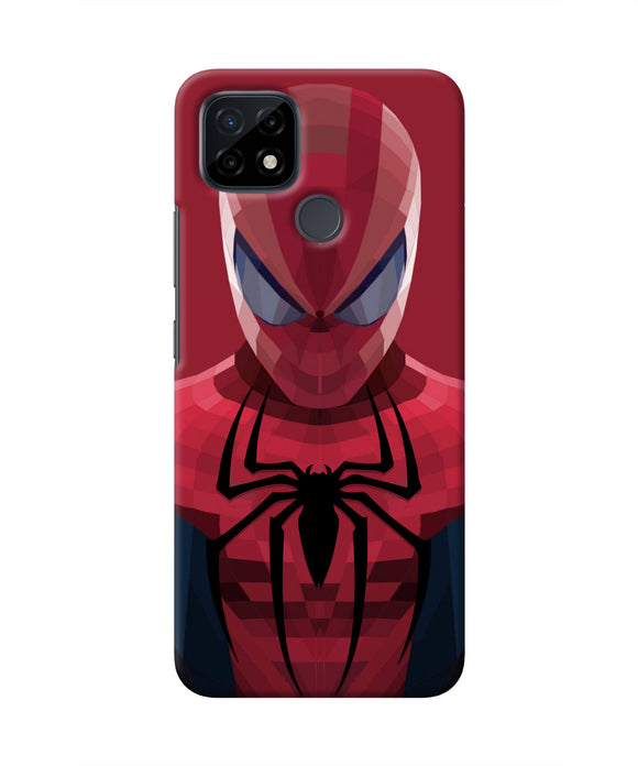 Spiderman Art Realme C21 Real 4D Back Cover