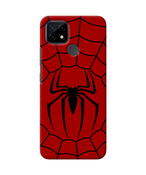 Spiderman Web Realme C21 Real 4D Back Cover