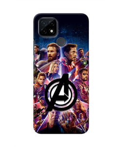 Avengers Superheroes Realme C21 Real 4D Back Cover
