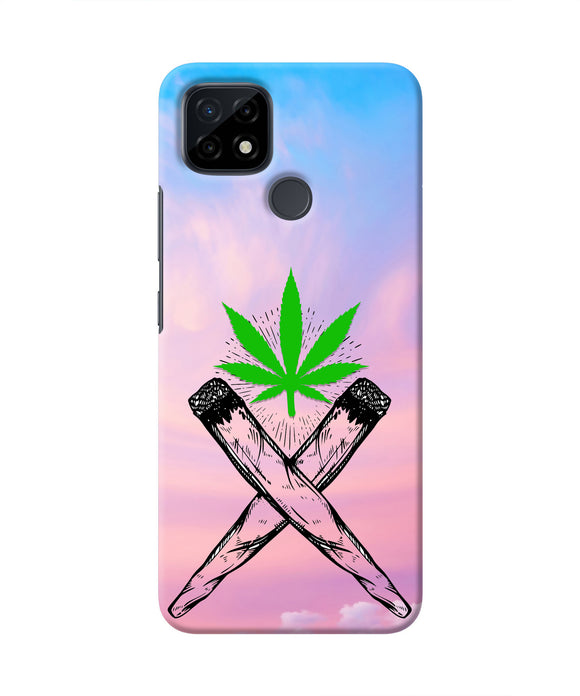 Weed Dreamy Realme C21 Real 4D Back Cover