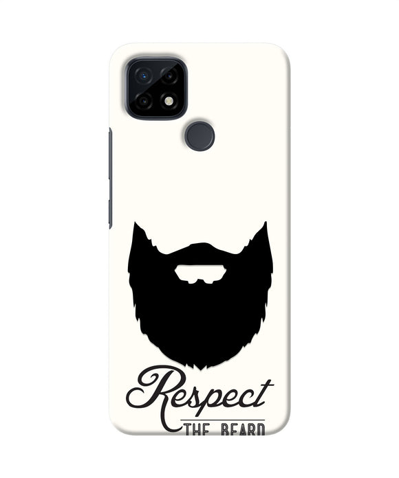 Respect the Beard Realme C21 Real 4D Back Cover