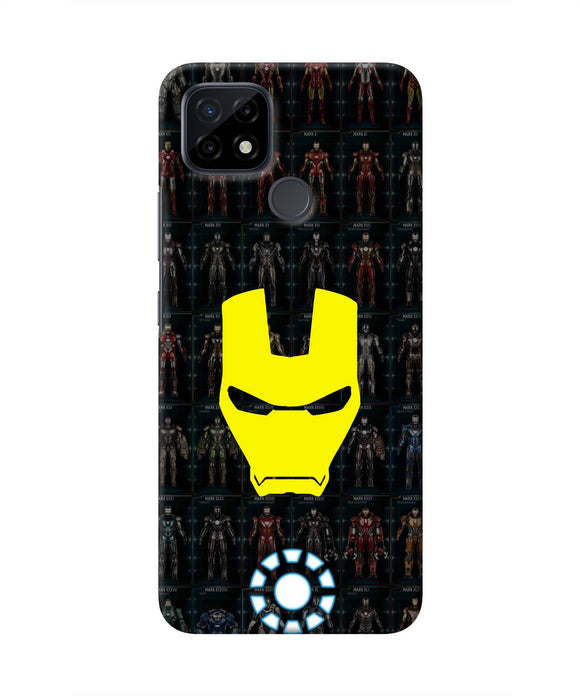 Iron Man Suit Realme C21 Real 4D Back Cover