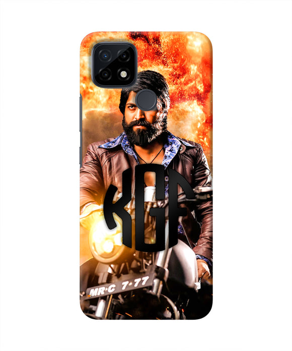 Rocky Bhai on Bike Realme C21 Real 4D Back Cover