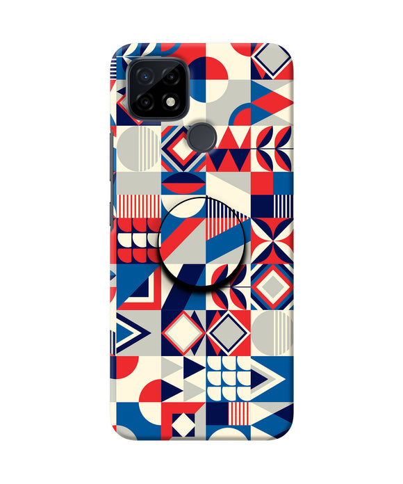 Colorful Pattern Realme C21 Pop Case