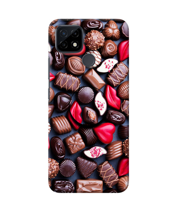 Chocolates Realme C21 Pop Case