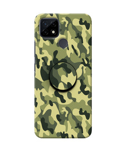 Camouflage Realme C21 Pop Case