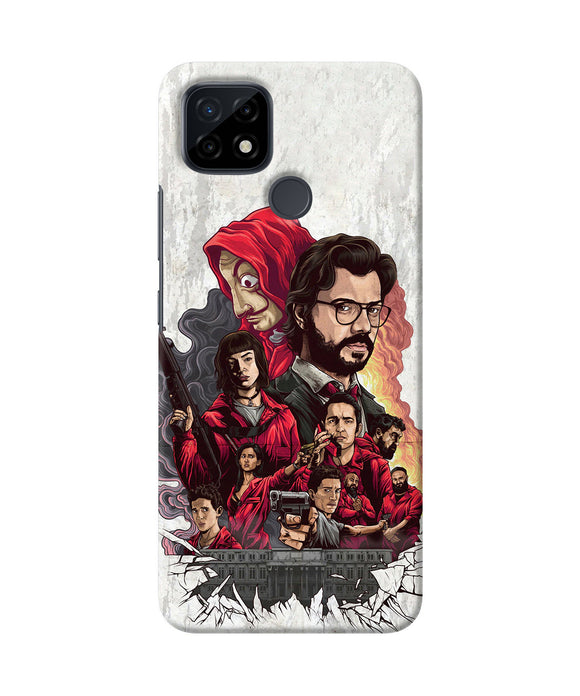 Money Heist Poster Realme C21 Back Cover