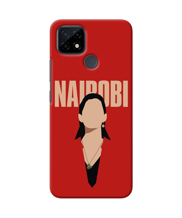 Nairobi Paint Money Heist Realme C21 Back Cover