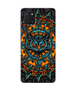 Angry Owl Art Samsung Note 10 Lite Back Cover