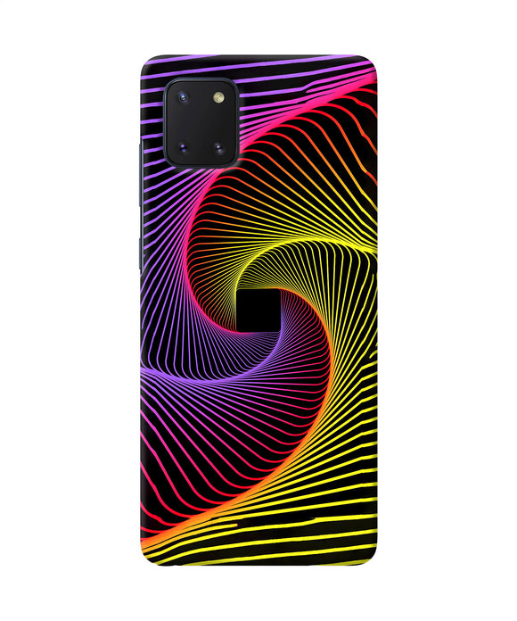 Colorful Strings Samsung Note 10 Lite Back Cover