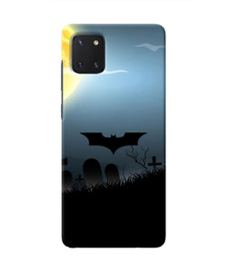 Batman Scary cemetry Samsung Note 10 Lite Real 4D Back Cover