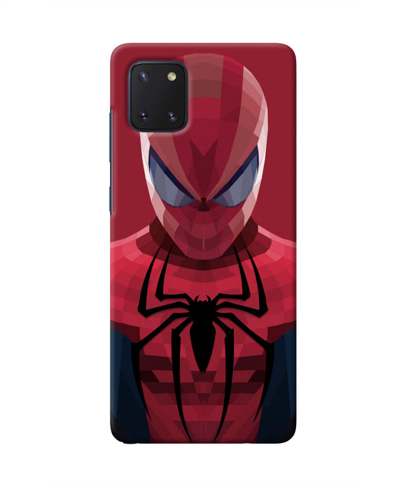 Spiderman Art Samsung Note 10 Lite Real 4D Back Cover