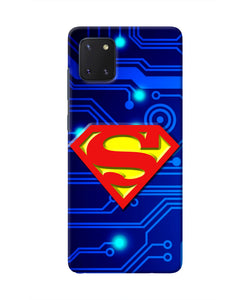 Superman Abstract Samsung Note 10 Lite Real 4D Back Cover