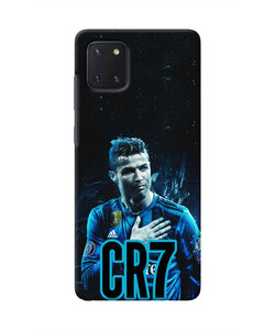 Christiano Ronaldo Samsung Note 10 Lite Real 4D Back Cover