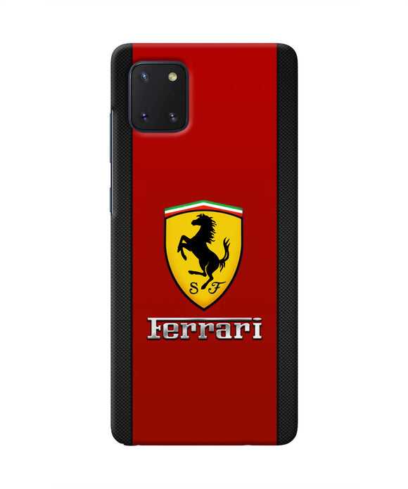 Ferrari Abstract Samsung Note 10 Lite Real 4D Back Cover