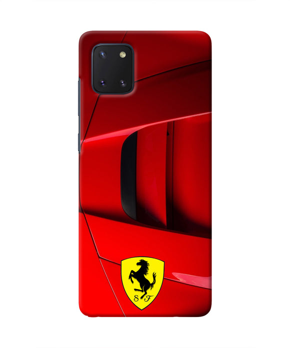 Ferrari Car Samsung Note 10 Lite Real 4D Back Cover