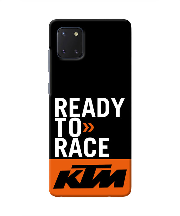 KTM Ready To Race Samsung Note 10 Lite Real 4D Back Cover