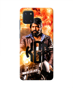 Rocky Bhai on Bike Samsung Note 10 Lite Real 4D Back Cover