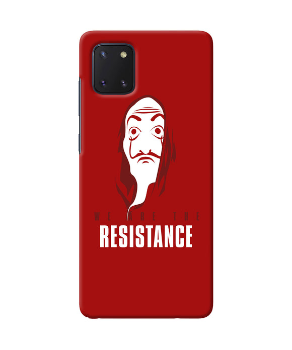 Money Heist Resistance Quote Samsung Note 10 Lite Back Cover