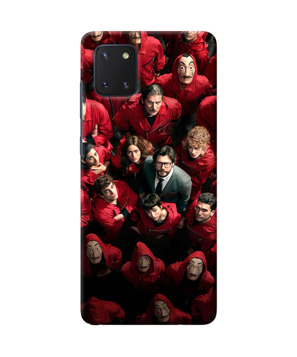 Money Heist Professor with Hostages Samsung Note 10 Lite Back Cover