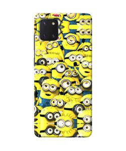 Minions mini crowd Samsung Note 10 Lite Back Cover