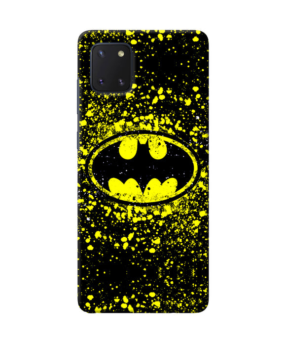 Batman last knight print yellow Samsung Note 10 Lite Back Cover