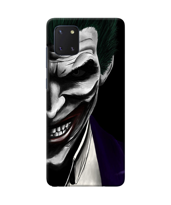 The joker black Samsung Note 10 Lite Back Cover