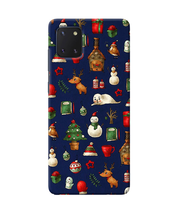 Canvas christmas print Samsung Note 10 Lite Back Cover
