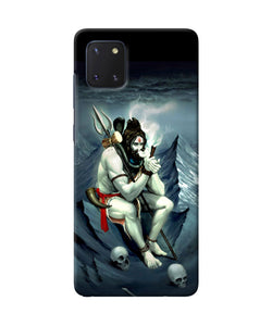 Lord shiva chillum Samsung Note 10 Lite Back Cover