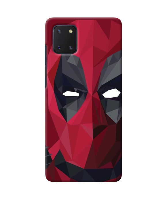 Abstract deadpool mask Samsung Note 10 Lite Back Cover