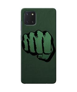 Hulk smash logo Samsung Note 10 Lite Back Cover