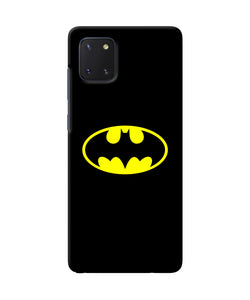 Batman logo Samsung Note 10 Lite Back Cover