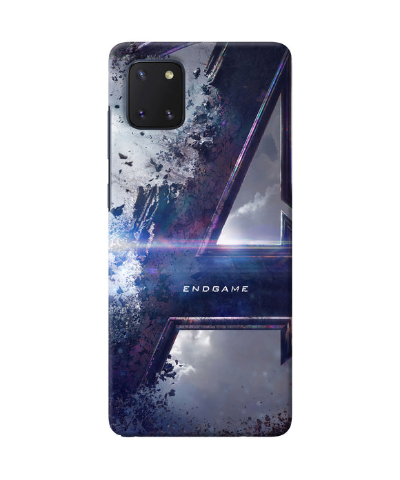 Avengers end game poster Samsung Note 10 Lite Back Cover