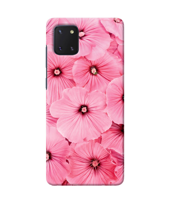 Pink flowers Samsung Note 10 Lite Back Cover