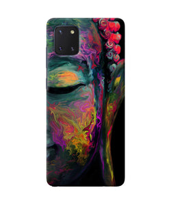 Buddha face painting Samsung Note 10 Lite Back Cover